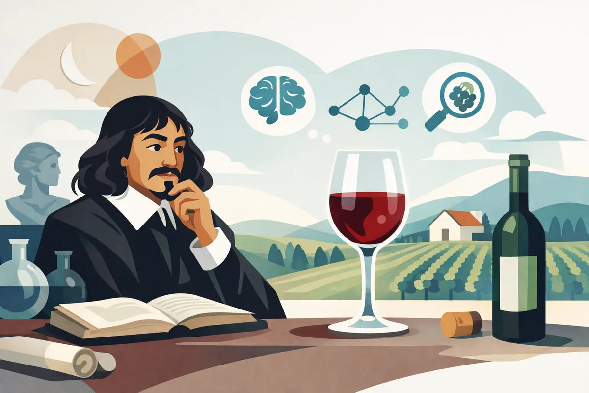 Descartes en wijn: proeven met verstand