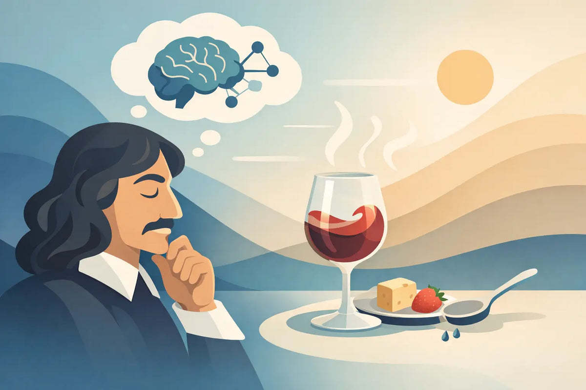 Wat Descartes ons leert over aandachtig proeven