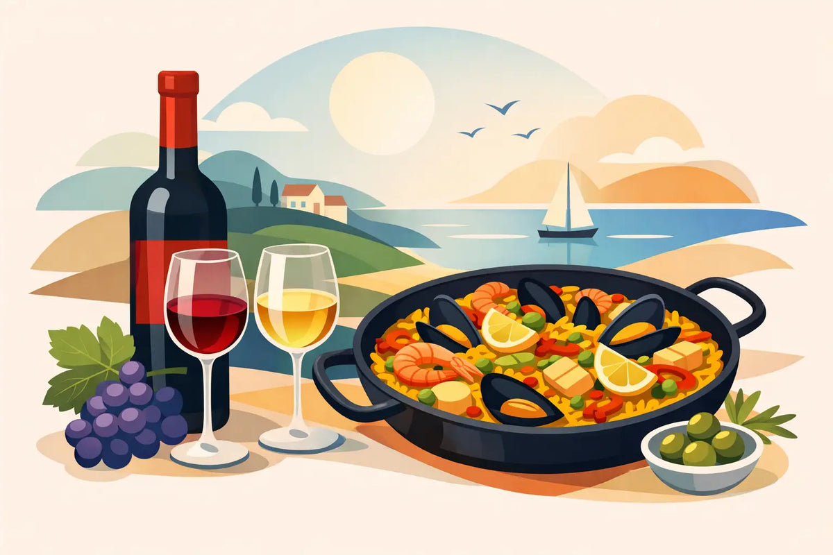 Wijn en paella combineren zonder missers