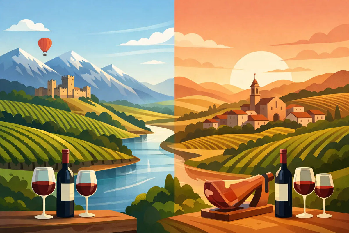 Ribera del Duero verschil Rioja uitgelegd