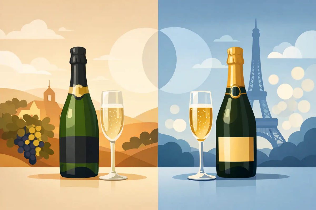 Cava versus champagne: een eerlijke vergelijking